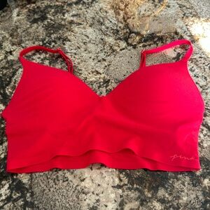 Pink Red Bralette, size S, worn once.